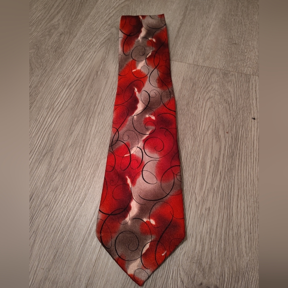 Vintage J. Garcia Vibrant 100% Silk Tie Jerry Garcia Grateful Dead Necktie